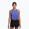 Dámské běžecké tílko Nike AeroSwift Dri-Fit ADV Cropped Tank Top sapphire/black