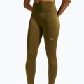 Dámské běžecké legíny Nike Tempo High-Waisted 7/8 Olive Flak