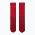 Ponožky Nike Everyday Plus Cushioned Crew team crimson/metallic silver 2