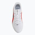 Pánské běžecké boty Nike Downshifter 14 white/summit white/bright crimson/black 5