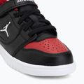 Dětská obuv Jordan Court Connect Low black/gym red/white 7