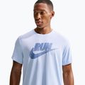 Pánské běžecké tričko Nike Miler Dri-Fit UV hydrogen blue/lapis 5