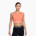 Dámský sportovní top Nike Pro Dri-Fit crimson bliss/white