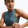 Dámské tréninkové tričko Nike Pro Dri-Fit mineral slate/faded spruce/white 4