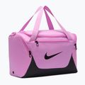 Tréninková taška Nike Brasilia Duffel Extra Small 24 l light magenta/black/black 2