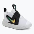 Dětské boty Nike Team Hustle D 12 white/black/clear emerald/topaz gold