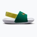 Dětské pantofle Nike Kawa malachite/sonic yellow