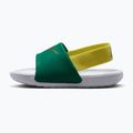 Dětské pantofle Nike Kawa malachite/sonic yellow 2