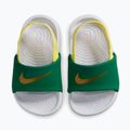 Dětské pantofle Nike Kawa malachite/sonic yellow 5