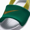Dětské pantofle Nike Kawa malachite/sonic yellow 7