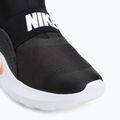 Dětské boty Nike Flex Runner 4 black/white/turf orange 7