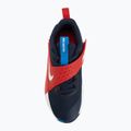 Dětské boty Nike Team Hustle D 12 tm navy/university red/photo blue/sail 5