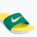 Nazouváky Nike Coffee malachite/sonic yellow/metallic gold 7