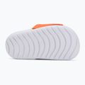 Dětské pantofle Nike Kawa total orange/green strike 4