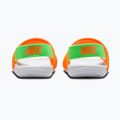 Dětské pantofle Nike Kawa total orange/green strike 4