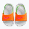 Dětské pantofle Nike Kawa total orange/green strike 5