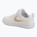 Dětské boty Nike Court Borough Low white/chalk/white/shimmer 3