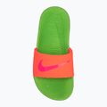 Dětské pantofle Nike Coffee total orange/green strike/hyper pink 5