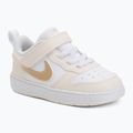 Dětské boty Nike Court Borough Low white/chalk/white/shimmer