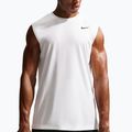 Pánské tréninkové tričko Nike Dri-FIT Sleeveless Training Top white/black