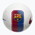 Fotbalový míč Nike Pitch FC Barcelona white/cardinal red size 5 2