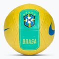 Fotbalový míč Nike Academy Brazil canary/light mint size 5 3