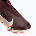 Dětské kopačky Nike United Jr. Mercurial Superfly 10 Academy MG burgundy crush/metallic silver 7