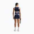 Dámské šortky Nike One High Waisted Biker 5" midnight navy/hydrogen blue/white 3