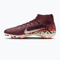 Pánské kopačky Nike United Mercurial Superfly 10 Academy MG burgundy crush/metallic silver 2