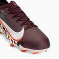 Dětské kopačky Nike United Jr. Mercurial Vapor 16 Pro FG burgundy crush/metallic silver 7