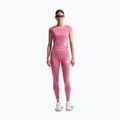Dámské běžecké legíny Nike Tempo Swoosh Run High-Waisted 7/8 peony/white 2