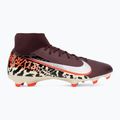 Pánské kopačky Nike United Mercurial Superfly 10 Academy MG burgundy crush/metallic silver 2