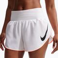 Dámské běžecké šortky Nike Tempo Swoosh Dri-Fit Mid-Rise Brief-Lined white/orange pulse/black