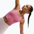 Pánské běžecké tričko Nike Tempo Medium Support Cropped Sports Bra peony 5