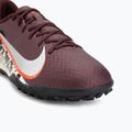 Pánské kopačky Nike United Mercurial Vapor 16 Academy TF burgundy crush/metallic silver 7