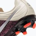 Dětské kopačky Nike United Jr. Tiempo Maestro Academy MG fossil/burgundy crush/metallic silver 4
