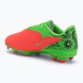 Dětské kopačky Nike Jr. Phantom 6 Club Erling Haaland MG hot punch/green strike/black 3