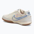 Pánské kopačky Nike Tiempo Streetgato PRM IC coconut milk/gum medium brown/blue crystal 3
