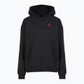 Dámská mikina  Jordan Fleece Hoodie black/gym red 6