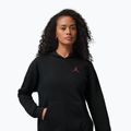 Dámská mikina  Jordan Fleece Hoodie black/gym red