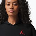 Dámská mikina  Jordan Fleece Hoodie black/gym red 4