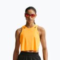 Dámské běžecké tílko Nike AeroSwift Dri-Fit ADV Cropped Tank Top laser orange/black