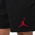 Pánské šortky  Jordan Fleece black/gym red 8