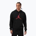 Pánská mikina  Jordan Pullover Hoodie black/gym red