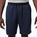 Pánské šortky  Jordan Fleece midnight navy/white 3