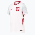 Dětské fotbalové tričko Nike Dri-Fit Poland Stadium Home 2026 white/field silver