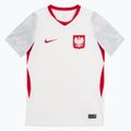 Dětské fotbalové tričko Nike Dri-Fit Poland Stadium Home 2026 white/field silver 3