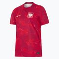 Dámské fotbalové tričko Nike Dri-Fit Poland Stadium Away 2026 noble red/sport red