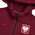 Pánská fotbalová mikina Nike Tech Fleece Poland Full Zip Hoodie team red 4