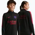 Dětská fotbalová mikina Nike Paris Saint-Germain Strike Dri-Fit Soccer Knit Drill Top black/global red/global red